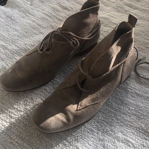 Elizabeth and James leather booties!